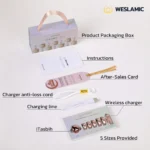 ⁦Anneau de Zikr Étanche avec Écran OLED iTasbih Faith+ Gold - خاتم التسبيح الذكي المقاوم للماء بـ5 مقاسات⁩ - الصورة ⁦6⁩