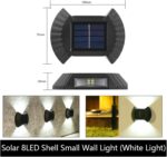 ⁦Appliques Murales Solaires Up & Down (Pack de 4Pcs) - طقم مصابيح حائط شمسية ذكية (4 قطع) ⁩ - الصورة ⁦3⁩