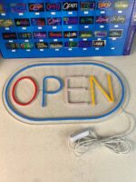 ⁦Panneau LED Neon Signe Open - لوحة مضيئة لواجهة محل⁩ - الصورة ⁦5⁩