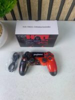 ⁦SONY DualShock Manette PS4 Sans Fil, Batterie Rechargeable (High Copy) – Edition Ghost Runner⁩ - الصورة ⁦4⁩