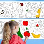⁦Rouleau de papier à colorier pour enfants 500*30 - ورق تلوين للأطفال⁩ - الصورة ⁦5⁩