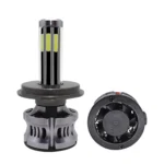 ⁦Kit Lampe de phare F6 H4 LED 6 Directions 6500K - مصابيح إضاءة أمامية للسيارات⁩ - الصورة ⁦7⁩