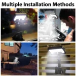 ⁦Applique murale solaire LED à Clip avec détecteur de mouvements YX-672L-1 - مصباح كشاف مع حساس حركة⁩ - الصورة ⁦7⁩