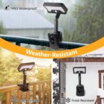 ⁦Applique murale solaire LED à Clip avec détecteur de mouvements YX-672L-1 - مصباح كشاف مع حساس حركة⁩ - الصورة ⁦3⁩
