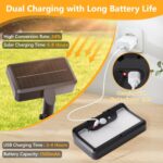 ⁦Applique murale solaire LED à Clip avec détecteur de mouvements YX-672L-1 - مصباح كشاف مع حساس حركة⁩ - الصورة ⁦4⁩