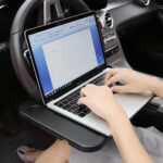 ⁦Plateau de Volant de Voiture Polyvalent Double Face - طاولة عجلة القيادة المحمولة للسيارة⁩ - الصورة ⁦8⁩