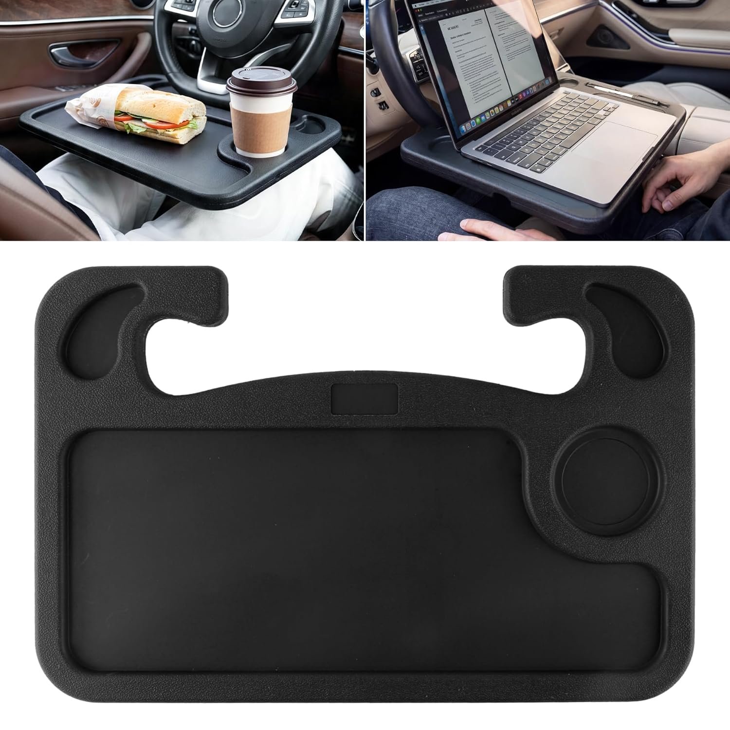 1777802675637_a1tksj41_71bscs8bsdl._sl1500_ Plateau de Volant de Voiture Polyvalent Double Face - طاولة عجلة القيادة المحمولة للسيارة - الصورة 1