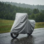 ⁦Housse de Moto Ultra Légère Motif Yamaha Taille Extensible - غطاء دراجة نارية احترافي قابل للتمدد⁩ - الصورة ⁦5⁩