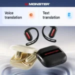 ⁦Écouteurs sans fil Monster Aura Fit GT29 Open-Back Ai Traduction - سماعات اللاسلكية بنظام الترجمة⁩ - الصورة ⁦3⁩