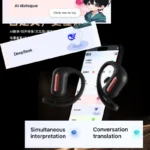 ⁦Écouteurs sans fil Monster Aura Fit GT29 Open-Back Ai Traduction - سماعات اللاسلكية بنظام الترجمة⁩ - الصورة ⁦6⁩