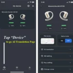 ⁦Écouteurs sans fil Monster Aura Fit GT29 Open-Back Ai Traduction - سماعات اللاسلكية بنظام الترجمة⁩ - الصورة ⁦7⁩