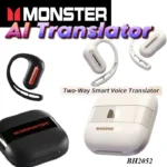 ⁦Écouteurs sans fil Monster Aura Fit GT29 Open-Back Ai Traduction - سماعات اللاسلكية بنظام الترجمة⁩ - الصورة ⁦10⁩