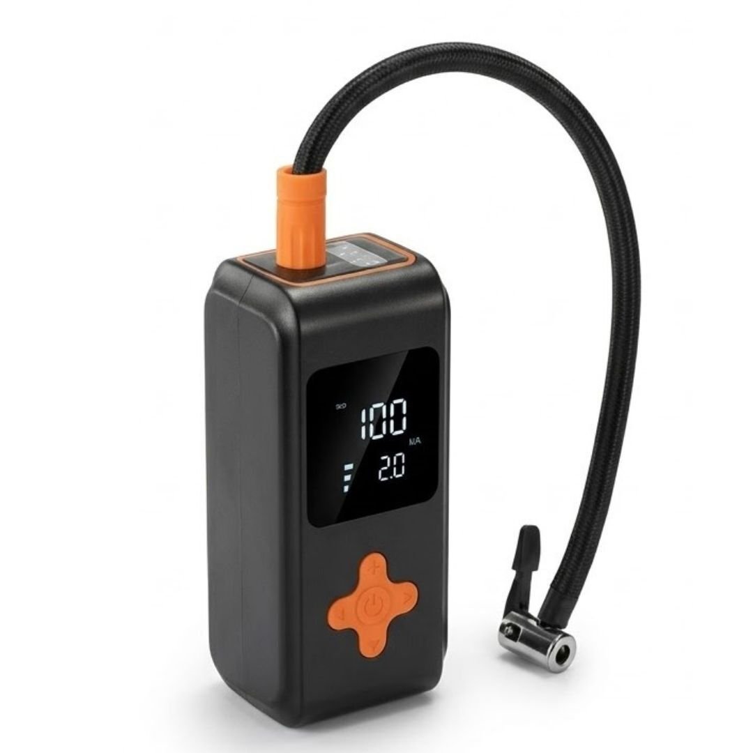 ⁦Gonfleur de pneus portable sans fil arrêt automatique MK-330 - جهاز ضغط العجلات محمول⁩ - الصورة ⁦3⁩