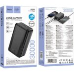 ⁦Power Bank Hoco J165B 10W (30,000mAh) - باور بانك بسعة 30,000 مللي أمبير⁩ - الصورة ⁦4⁩