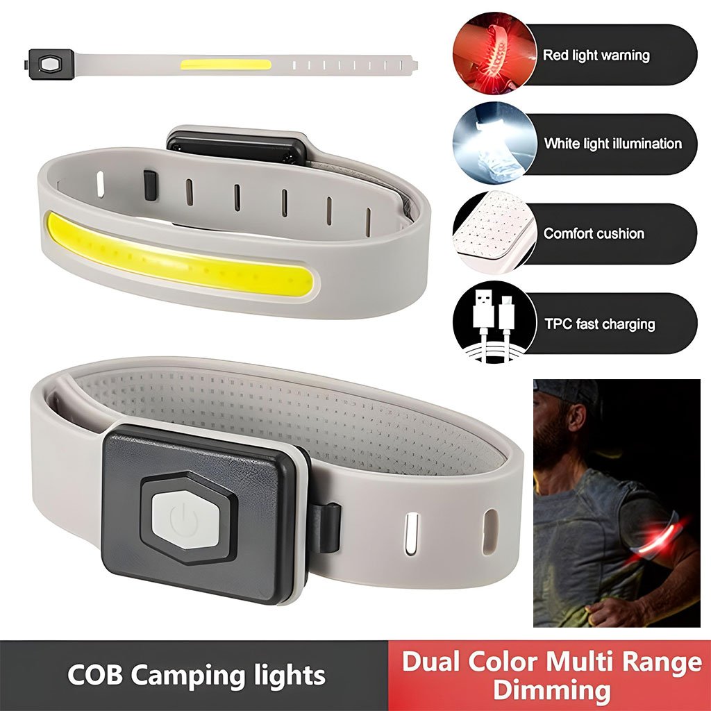 1778420137369_howxkc32_yd2307-cnc Brassard Lumineux LED Rechargeable pour Sport et Sécurité - سوار الإضاءة الرياضي الذكي للأمان - الصورة 1