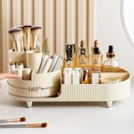 ⁦Organisateur de Maquillage Rotatif à 360° Deux Zones - منظم المكياج والأدوات الدوار 360 درجة⁩ - الصورة ⁦6⁩