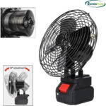 ⁦Ventilateur de Table Rechargeable avec Batterie Lithium 24V - مروحة مع بطارية كبيرة قابلة للشحن⁩ - الصورة ⁦10⁩