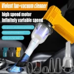⁦Souffleur Turbo et Aspirateur Portable F036-1 avec Accessoires - منفاخ ومكنسة الهواء التوربينية المحمولة (2 في 1)⁩ - الصورة ⁦7⁩
