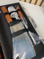⁦Coffret de Couteaux Professionnel avec Valise en Aluminium 9Pcs - طقم سكاكين الجزارة في حقيبة ألمنيوم صلبة⁩ - الصورة ⁦7⁩