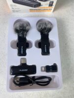 ⁦Microphone cravate sans fil Plokama VM-20 2,4 GHz - ارتقِ بصوتك إلى المستوى الاحترافي مع ميكروفون اللاسلكي المزدوج⁩ - الصورة ⁦9⁩