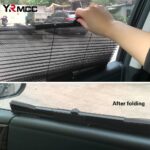 ⁦Rideau pare-soleil rétractable pour vitres de voiture 4Pcs – واقي الشمس في السيارة⁩ - الصورة ⁦6⁩