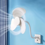 Mini Ventilateur USB Pliable à 360° Ultra-Portable - مروحة صغيرة قابلة للطي بزاوية 360 درجة