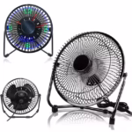 Ventilateur de Bureau LED avec Affichage de l'Heure et de la Température - مروحة المكتب الذكية بعرض الوقت ودرجة الحرارة