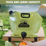 ⁦Réservoir d'Eau Pliable 8L Portable pour Camping et Randonnée - خزان مياه قابل للطي سعة 8 لتر للرحلات والخرجات⁩ - الصورة ⁦3⁩