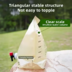 ⁦Réservoir d'Eau Pliable 8L Portable pour Camping et Randonnée - خزان مياه قابل للطي سعة 8 لتر للرحلات والخرجات⁩ - الصورة ⁦8⁩