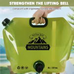 ⁦Réservoir d'Eau Pliable 8L Portable pour Camping et Randonnée - خزان مياه قابل للطي سعة 8 لتر للرحلات والخرجات⁩ - الصورة ⁦9⁩