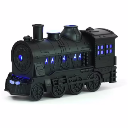 Diffuseur d'Huiles Essentielles en Forme de Train Humidificateur Ultrasonique - موزع روائح بتصميم القطار سعة 300 مل