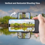 ⁦Poignée de Prise de Vue Photo/Vidéo pour Téléphone avec Télécommande et Lumière LED - قبضة التصوير الذكية للهواتف بمؤثرات إضاءة وريموت بلوتوث⁩ - الصورة ⁦4⁩