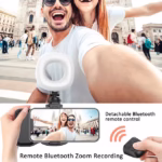 ⁦Poignée de Prise de Vue Photo/Vidéo pour Téléphone avec Télécommande et Lumière LED - قبضة التصوير الذكية للهواتف بمؤثرات إضاءة وريموت بلوتوث⁩ - الصورة ⁦6⁩