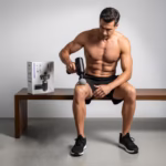 ⁦Pistolet de Massage Professionnel avec 9 Têtes Interchangeables pour Relaxation Totale - جهاز تدليك الجسم الاحترافي بـ 9 رؤوس لتدليك الأنسجة العميقة⁩ - الصورة ⁦12⁩
