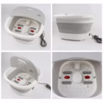 ⁦Masseur pour Pieds Pliable Hydromassant et Chauffant avec Rouleaux Shiatsu - جهاز مساج وتدليك القدمين المطور القابل للطي مع خاصية التسخين والفقاعات⁩ - الصورة ⁦10⁩