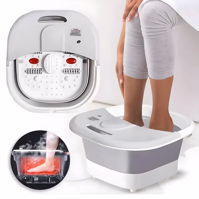1781432599680-3f8brq Masseur pour Pieds Pliable Hydromassant et Chauffant avec Rouleaux Shiatsu - جهاز مساج وتدليك القدمين المطور القابل للطي مع خاصية التسخين والفقاعات - الصورة 1