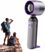 ⁦Mini Ventilateur Turbo Sans Pales - 100 Vitesses Réglables et Rechargeable USB - مروحة التوربو الذكية بدون شفرات مع 100 سرعة قابلة للتعديل⁩ - الصورة ⁦2⁩