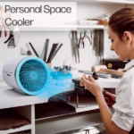 ⁦Mini Climatiseur Portable à Glace Technologie Jet Fan, 3 Vitesses et Éclairage LED - مبرد الهواء والثلج المدمج بـ 3 سرعات وإضاءة ملونة⁩ - الصورة ⁦8⁩