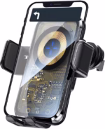 ⁦Support Auto Chargeur Sans Fil Qi 15W avec Capteur Intelligent - شاحن وحامل الهاتف اللاسلكي الذكي للسيارات⁩ - الصورة ⁦8⁩