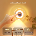 ⁦Applique Murale LED Intelligente Avec Capteur de Mouvement Écran Horloge Numérique - مصباح الحائط الذكي بمستشعر حركة وشاشة رقمية لعرض الوقت⁩ - الصورة ⁦11⁩