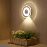 Applique Murale LED Intelligente Avec Capteur de Mouvement Écran Horloge Numérique - مصباح الحائط الذكي بمستشعر حركة وشاشة رقمية لعرض الوقت