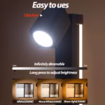 ⁦Lampadaire LED Angle RVB Intelligent Éclairage d'Ambiance Multicolore avec Télécommande 1Pcs - مصباح الأرضية الليد الذكي متعدد الألوان مع جهاز تحكم عن بعد⁩ - الصورة ⁦7⁩