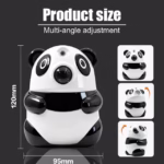 ⁦Projecteur de Galaxie et Veilleuse Panda Intelligente Bluetooth avec 15 Effets Lumineux - جهاز بروجكتر المجرات بشكل باندا مع مكبر صوت⁩ - الصورة ⁦5⁩