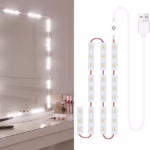 Kit d'Éclairage 10 LED pour Miroir de Maquillage Contrôle Tactile - أشرطة إضاءة مرآة الماكياج
