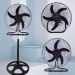 ⁦Ventilateur Multifonction 3en1 5 Lames Puissantes - مروحة التبريد وتدوير الهواء المتطورة 3 في 1⁩ - الصورة ⁦2⁩