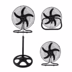 Ventilateur Multifonction 3en1 5 Lames Puissantes - مروحة التبريد وتدوير الهواء المتطورة 3 في 1