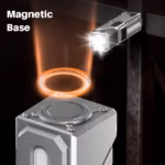 ⁦Lampe de Travail LED Multifonction T130 Éclairage Latéral RGB et Écran LCD - مصباح العمل الذكي متعدد الوظائف بمغناطيس⁩ - الصورة ⁦8⁩