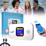 ⁦Bevot Routeur WiFi Portable 4G LTE Pocket Écran LED Couleur - مودم وجهاز واي فاي محمول بشاشة ذكية وبطارية⁩ - الصورة ⁦7⁩
