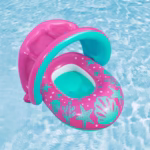 ⁦Bouée Gonflable pour enfants avec toit de protection UV Bestway 34091 - عوامة مائية للأطفال⁩ - الصورة ⁦3⁩