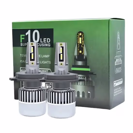 1784452445047-5ln94g Kit Lampe de phare Canabus F10 H4 LED 6500K 60W - مصابيح إضاءة أمامية للسيارات - الصورة 1